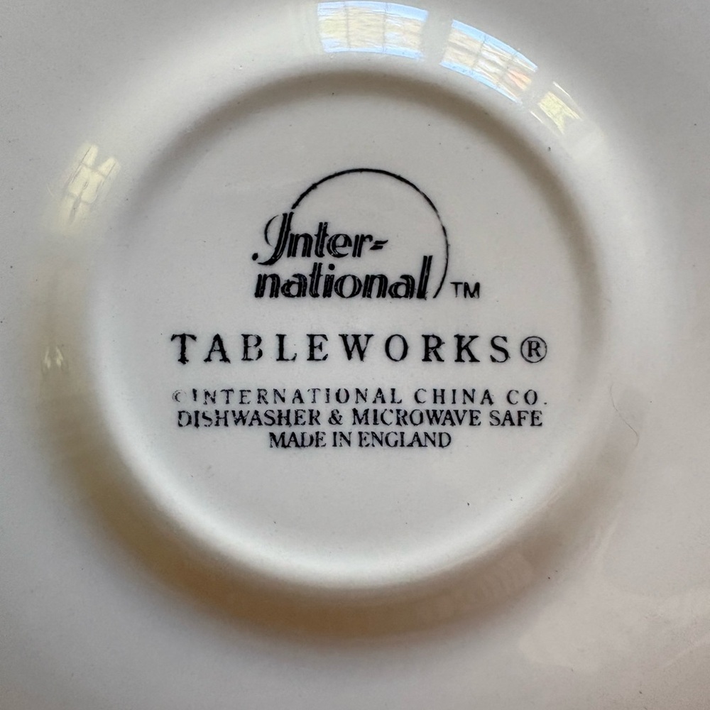 International China Devonshire Saucer - Set of 3 ~6.25”- made in England - Picture 6 of 11
